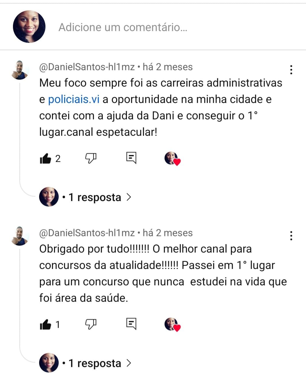 Depoimento 1